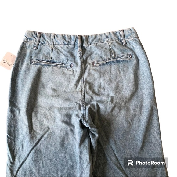 Free People Straight Leg Jeans - Light Blue - Picture 6 of 12